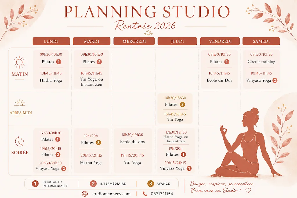 Le « Studio » - Yoga, Pilates, Mobilité - photo 3