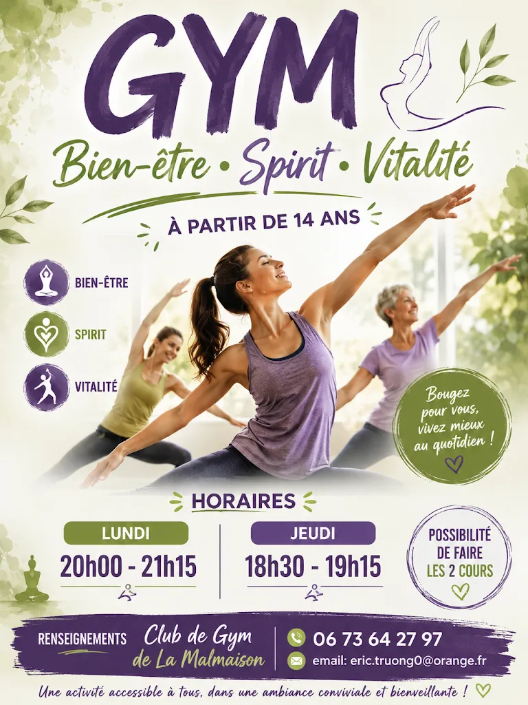 Club de gym volontaire de La Malmaison - photo 1