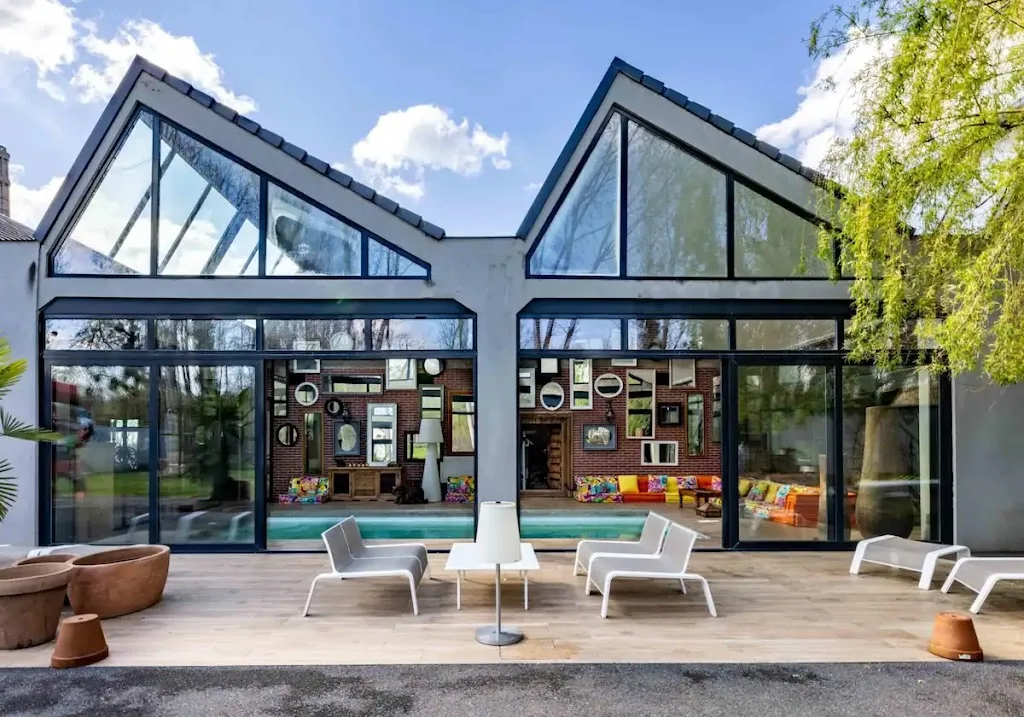 Loft Résidence: Villa de luxe piscine, sauna et salle de réception, mariage séminaire, proche Paris, Essonne, Île-de-France - photo 2