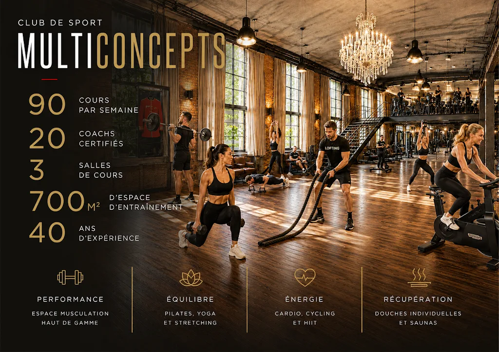 LOFTING - Club de sport - Fitness - Yoga - Pilates - Haut de gamme - 92100 - photo 1