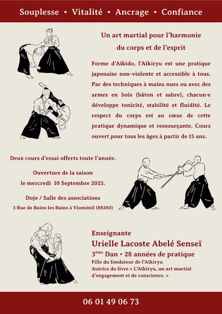 Club d'Aïkiryu - forme d'Aïkido - photo 1