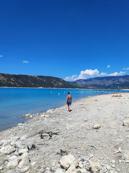 Plage de Margaridon (Les Salles-sur-Verdon)