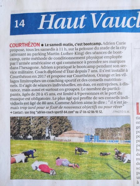 Adrien Coach Sportif Orange - photo 2